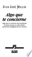 Algo que te concierne