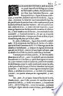 Allegado estos dias a mis manos un papel, impresso en Malaga por el mes de Noviembre pasado, firmado del Doctor ... Juan Adeodato Navarro, que bien parece suyo, segun su buena erudicion, y terminos, siendo motivo de escribirle, segun dize, favorecer la salud de una Comunidad Religiosa ...