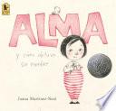 Libro Alma Y Cómo Obtuvo Su Nombre