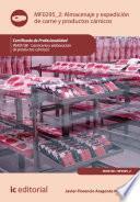 Almacenaje y expedición de carne y productos cárnicos. INAI0108