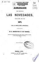 Almanaque de Las Novedades para el año ...