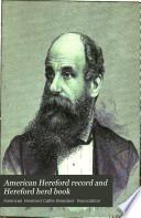 American Hereford Record and Hereford Herd Book