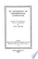 An Anthology of Czechoslovak Literature