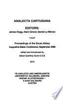 Analecta Cartusiana