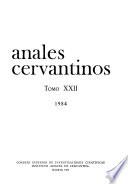 Anales cervantinos