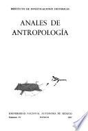 Anales de antropología