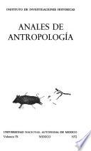 Anales de antropología