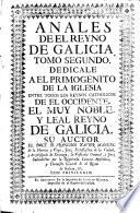 Anales de el Reyno de Galicia