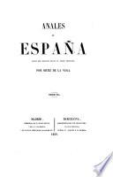 Anales de España, por Ortiz de la Vega