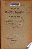 Anales de higiene escolar