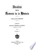 Anales de la Academia de la historia