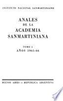 Anales de la Academia Sanmartiniana