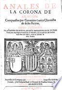 Anales De La Corona De Aragon