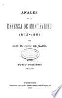 Anales de la defensa de Montevideo