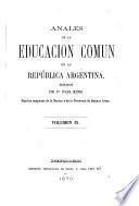 Anales de la educación comun