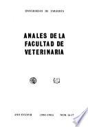 Anales de la Facultad de Veterinaria