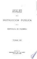 Anales de la instrucción pública