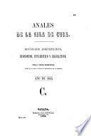 Anales de la isla de Cuba