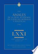 Anales de la Real Academia de Ciencias Morales y Políticas 2019
