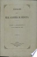 Anales de la Real Academia de Medicina - 1994 - Número Extraordinario