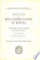 Anales de la Real Academia Nacional de Medicina - 1964 - Tomo LXXXI - Cuaderno 3
