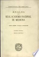 Anales de la Real Academia Nacional de Medicina - 1972 - Tomo LXXXIX - Cuaderno 2