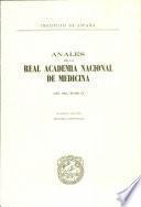 Anales de la Real Academia Nacional de Medicina - 1984 - Tomo CI - Cuaderno 2