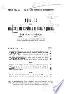 Anales de la Real Sociedad Española de Física y Química