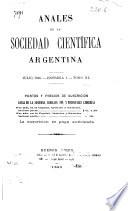 Anales de la Sociedad Científica Argentina