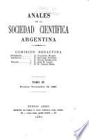 Anales de la Sociedad Científica Argentina