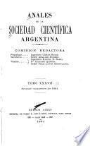 Anales de la Sociedad Científica Argentina