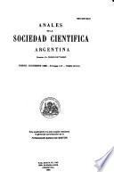 Anales de la Sociedad Científica Argentina