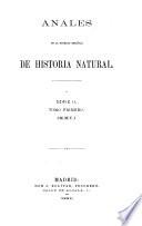 Anales de la Sociedad Española de Historia Natural