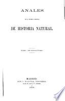 Anales de la Sociedad Española de Historia Natural