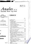 Anales de la Sociedad Rural Argentina
