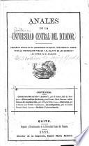 Anales de la Universidad Central del Ecuador