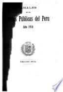 Anales de las obras publicas del Perú