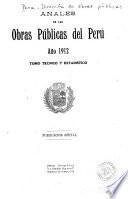 Anales de las obras publicas del Perú