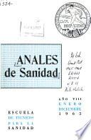 Anales de sanidad