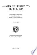 Anales del Instituto de Biología