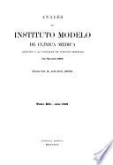 Anales del Instituto Modelo de Clínica Médica Luis Agote.