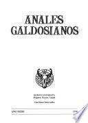 Anales Galdosianos