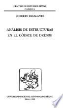 Análisis de estructuras en el Códice de Dresde