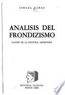 Análisis del frondizismo