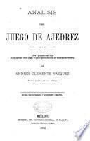 Análisis del juego de ajedrez
