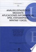 Análisis estadístico mediante aplicaciones informáticas