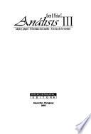 Análisis III