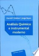 Análisis químico e instrumental moderno