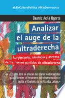 Libro Analizar el auge de la ultraderecha