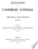 Annales de l'Assemblée nationale
